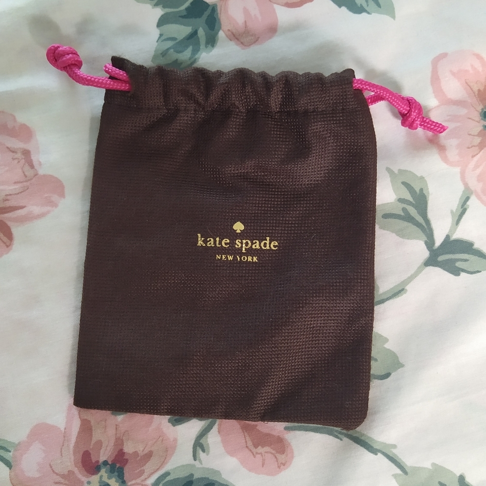 Kate Spade Authentic Dust Bag Brown Jewelry
